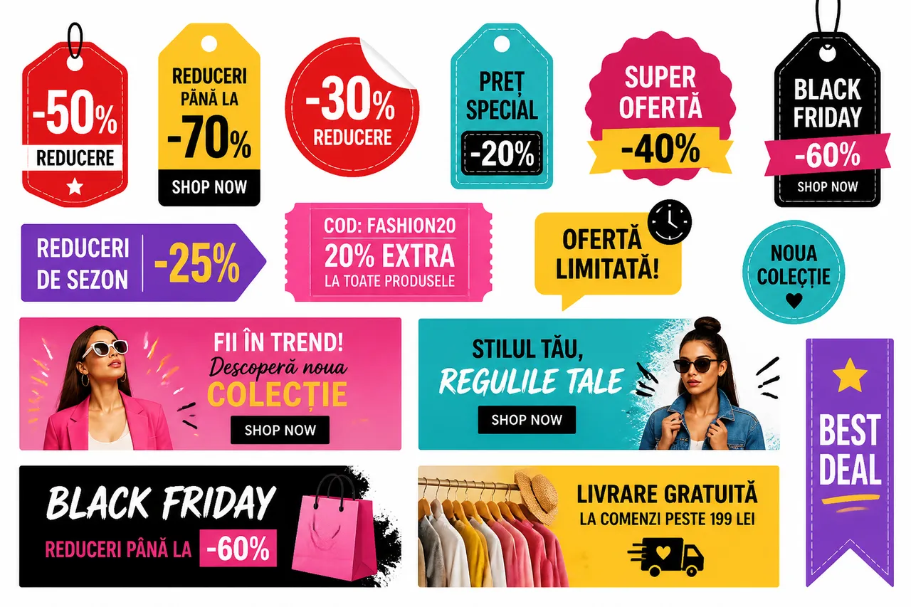 tipuri promotii fashion days reduceri