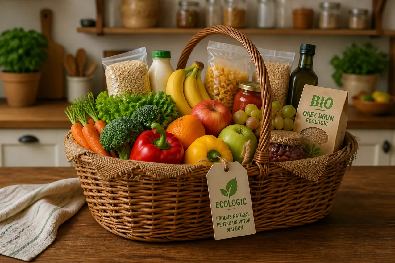 alimente bio certificate și eticheta ecologică din România