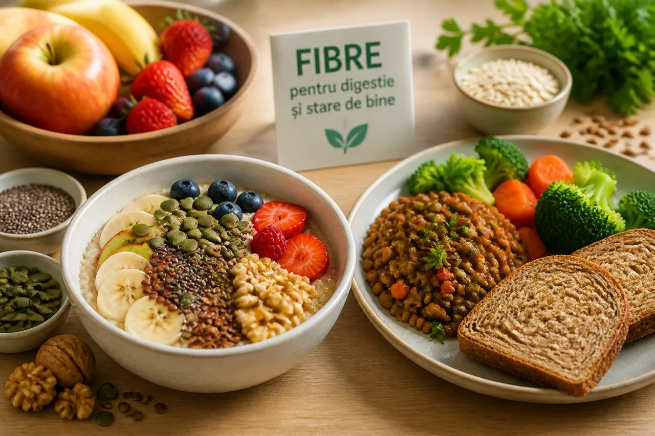 alimente bogate în fibre pentru sănătatea intestinală