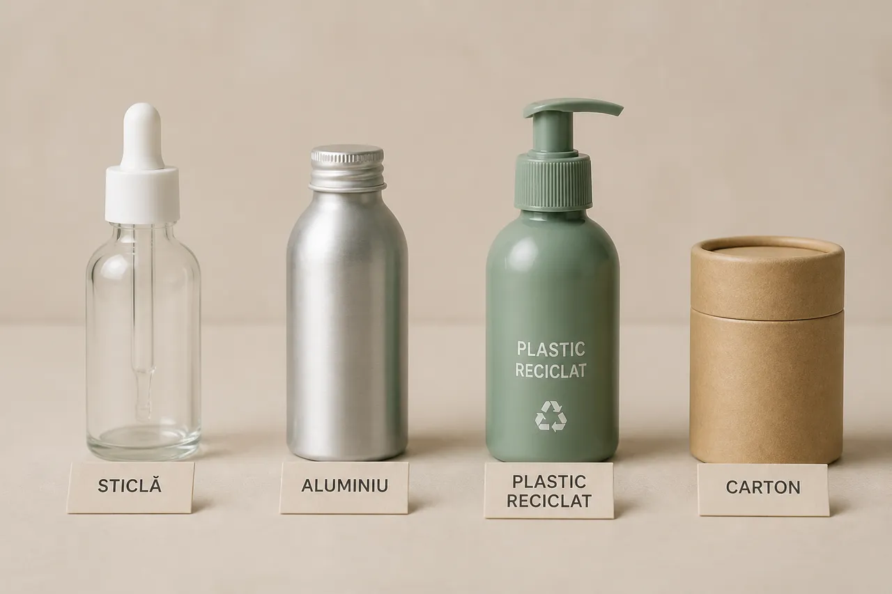 ambalaje cosmetice sustenabile și alternative reale la plastic