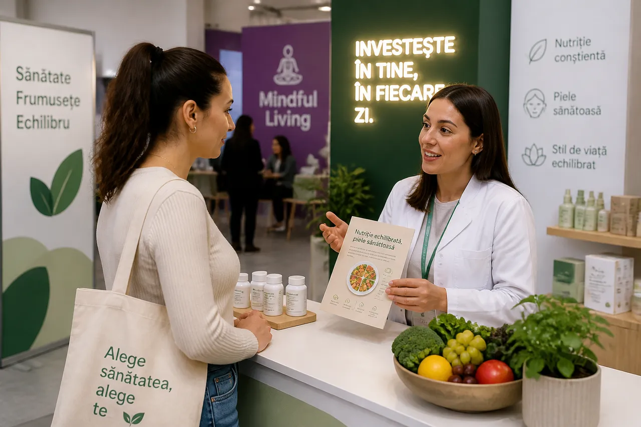 festival de sănătate în România cu informații despre nutriție și frumusețe