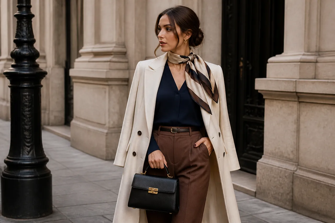 paletă cromatică și accesorii quiet luxury